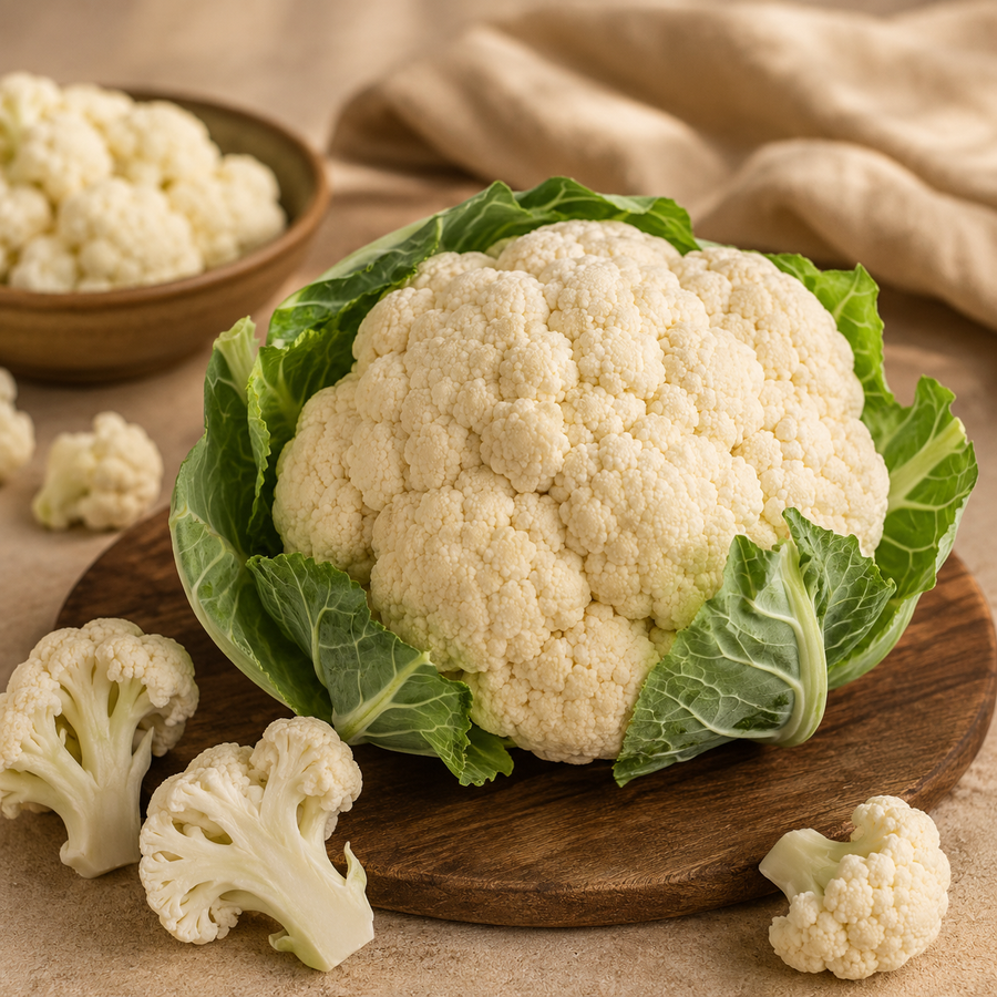 Crisp florets that absorb spices beautifully for authentic mixed vegetable pickles.