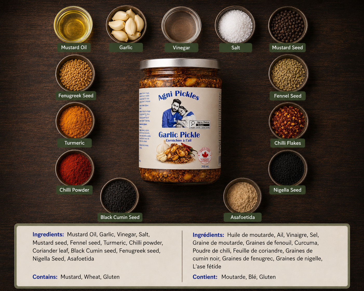 Punjabi Garlic Pickle – Dilli Wala Bold Flavour