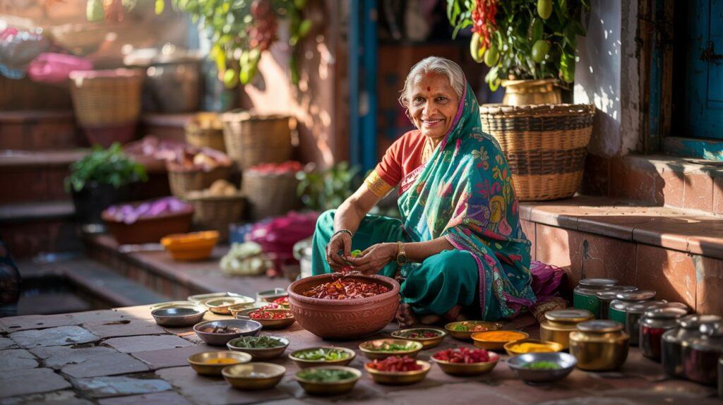 Generations of bold Indian flavours showcased through traditional homemade recipes and artisanal pickles