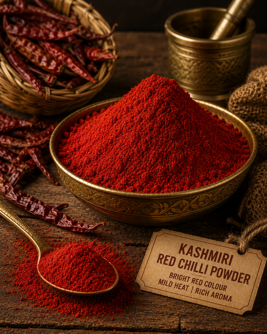 Mild vibrant chilli powder known for its brilliant natural colour.