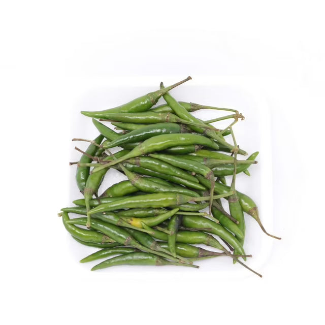 Fresh fiery chillies bringing bold heat and vibrant flavour.