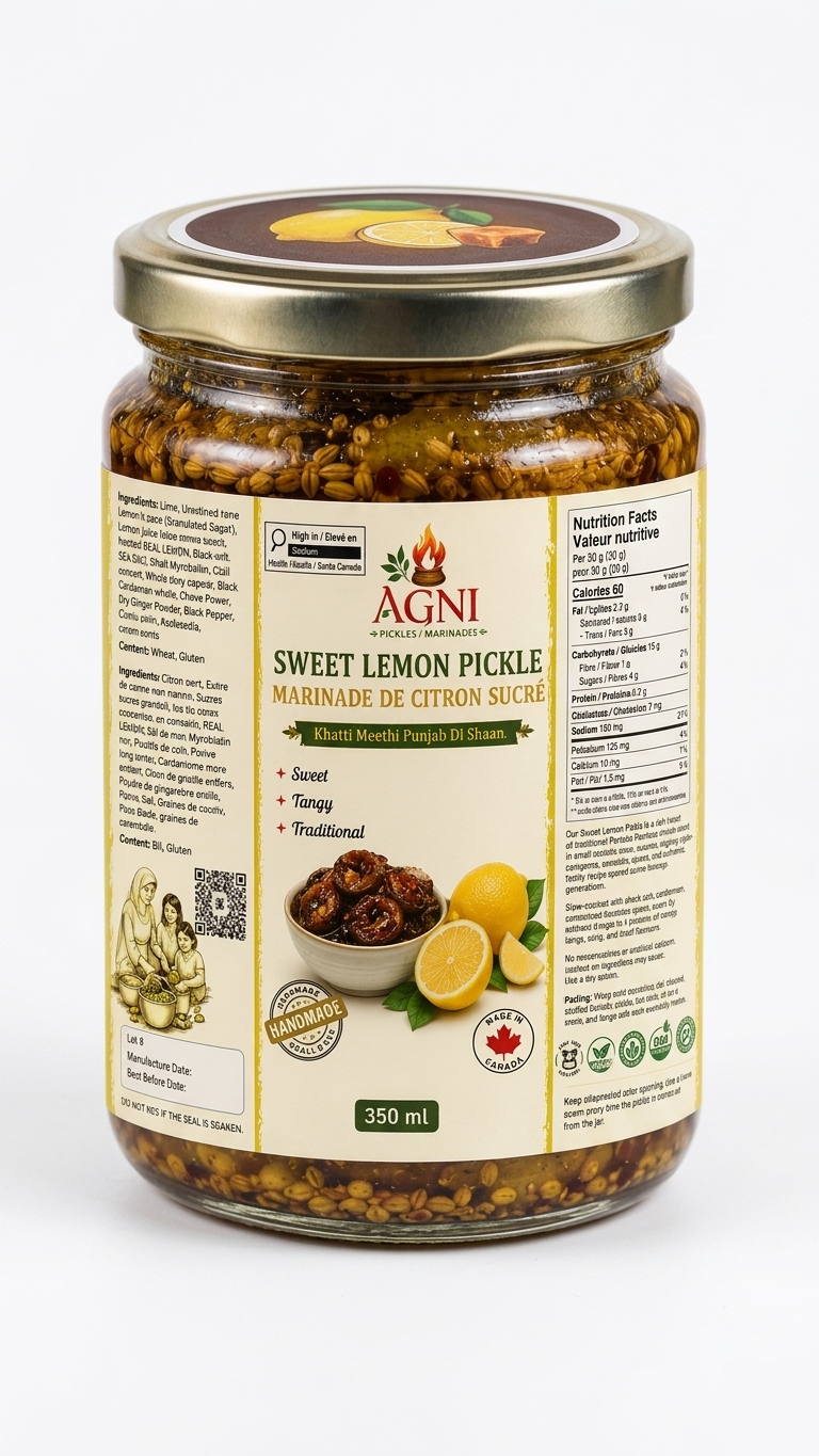 Sweet Lime Pickle – From My Nani's Kitchen