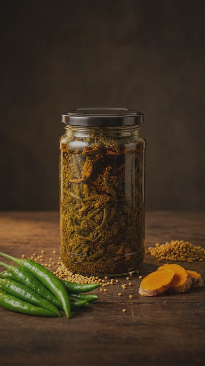 Green Chilli Pickle